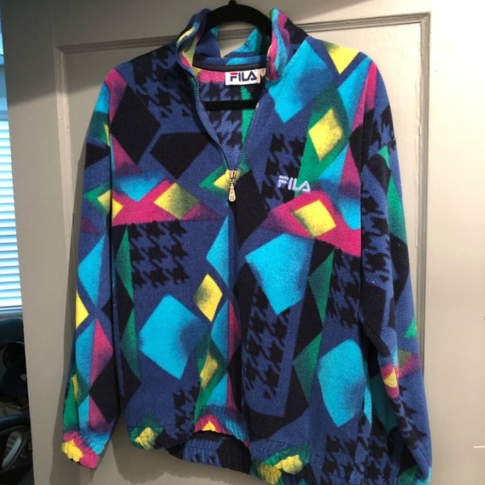 Vintage Fila Fleece Half Zip